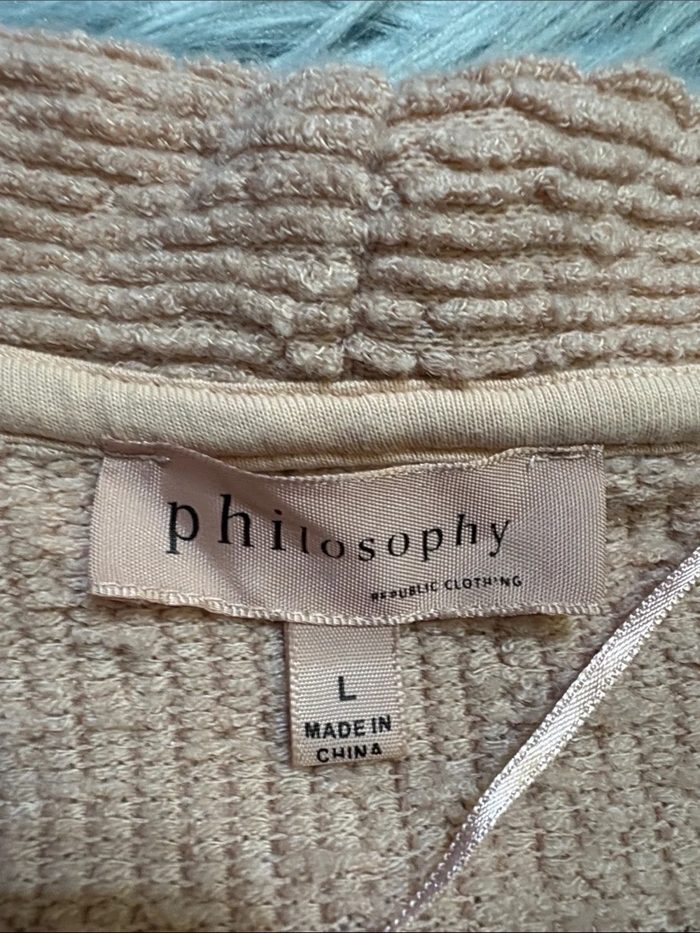Philosophy dusty pink